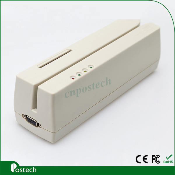 Zcs160 4-in-1 magnetic credit card reader & writer ic chip rfid psam emv